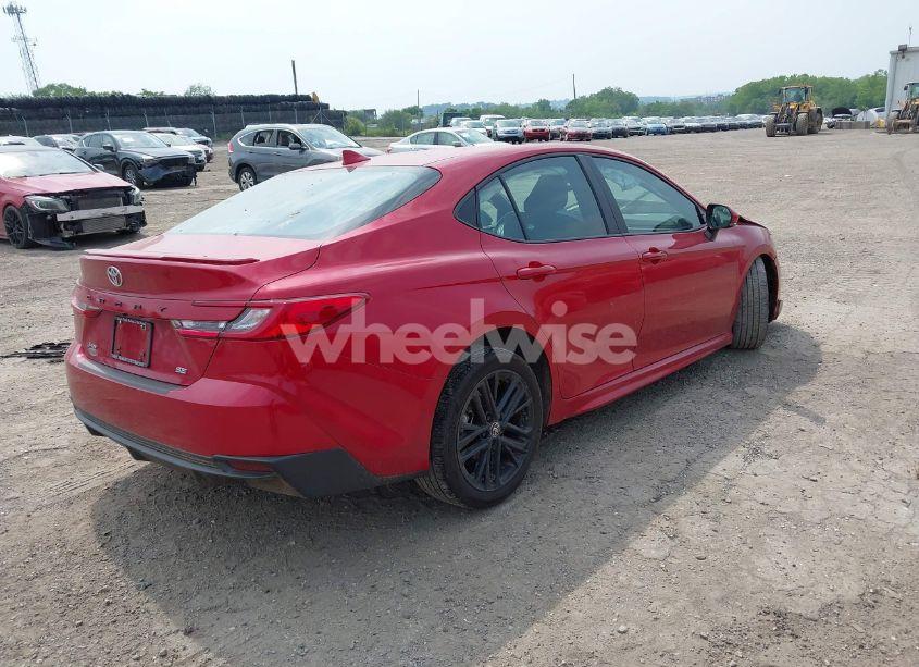 Photo 4 of 2025 Toyota Camry SE (VIN 4T1DAACK2SU053761)