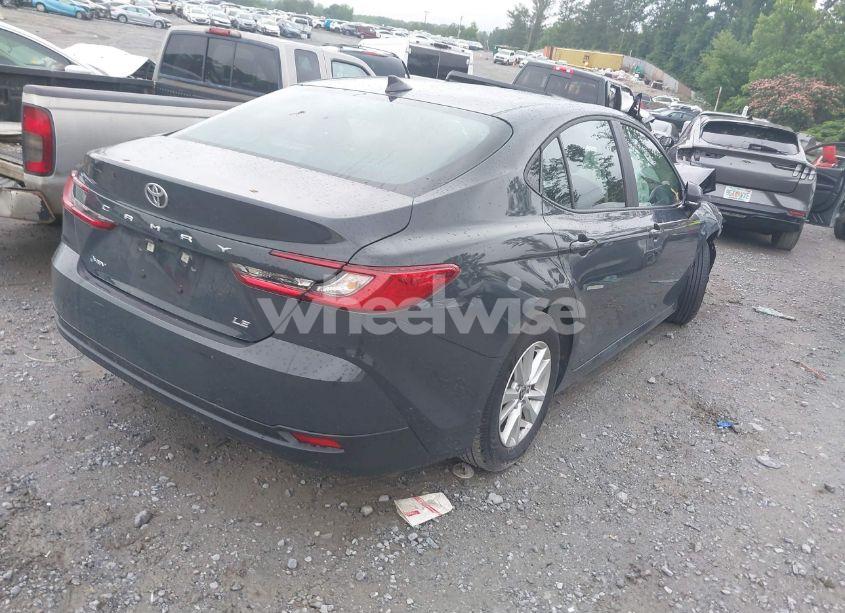 Photo 4 of 2025 Toyota Camry LE (VIN 4T1DAACK2SU116907)