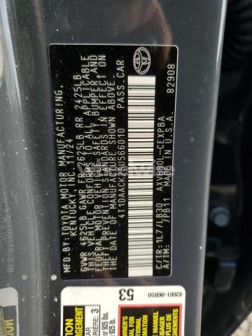 Photo 4 of 2025 TOYOTA CAMRY XSE N/A (VIN 4T1DAACK2SU566010)