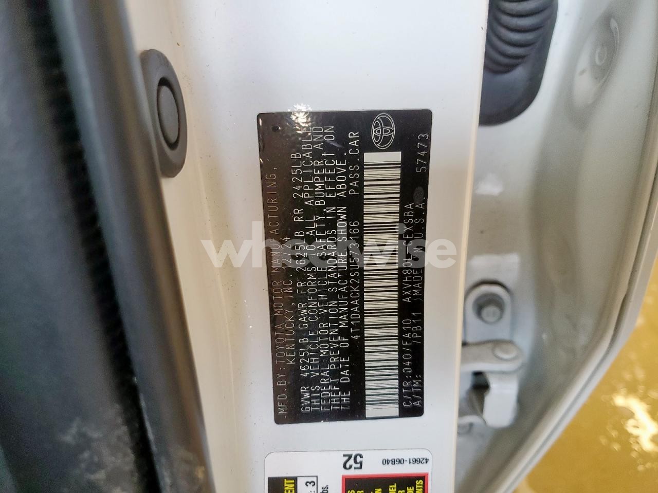 Photo 13 of 2025 TOYOTA CAMRY XSE (VIN 4T1DAACK2SU573166)