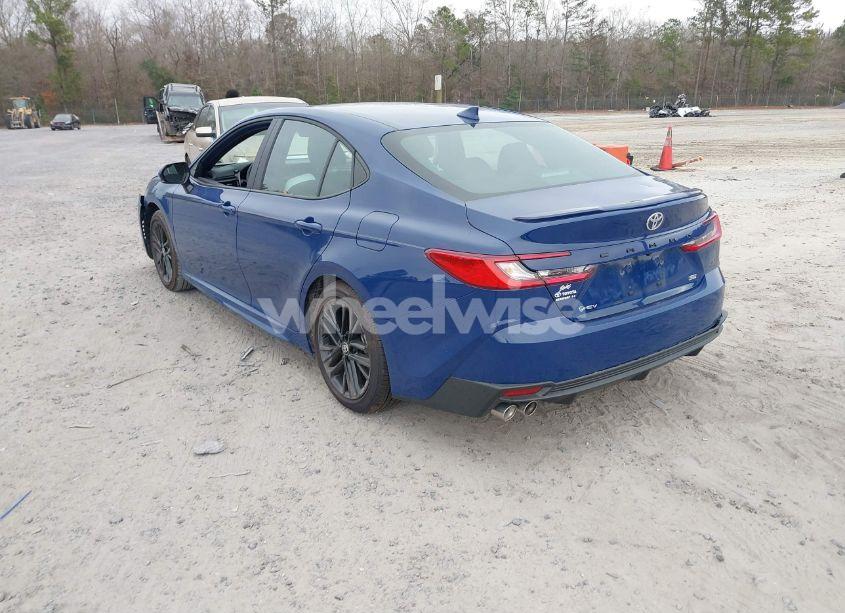 Photo 3 of 2025 Toyota Camry SE (VIN 4T1DAACK3SU017867)