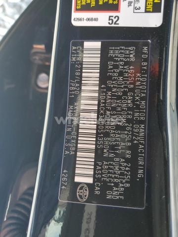Photo 2 of 2025 TOYOTA CAMRY XSE (VIN 4T1DAACK3SU051355)
