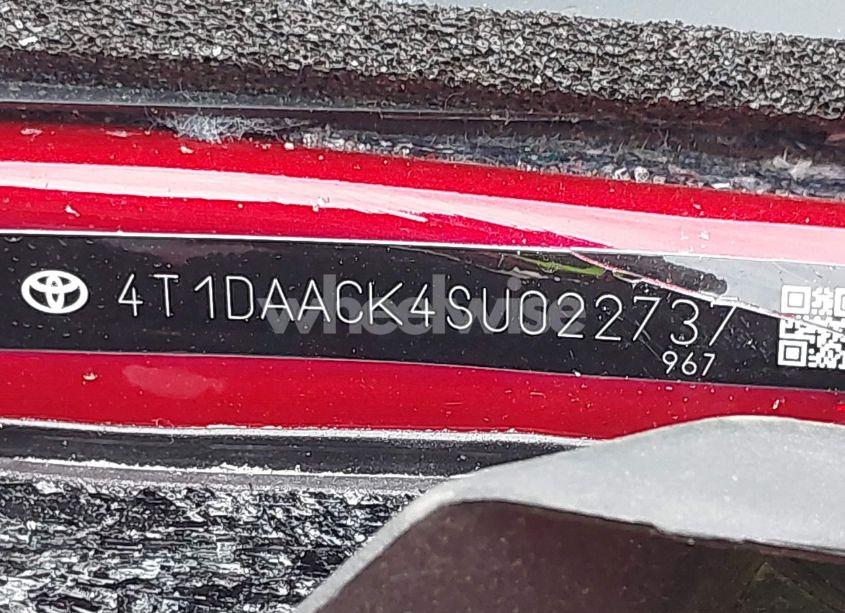 Photo 9 of 2025 Toyota Camry XLE (VIN 4T1DAACK4SU022737)