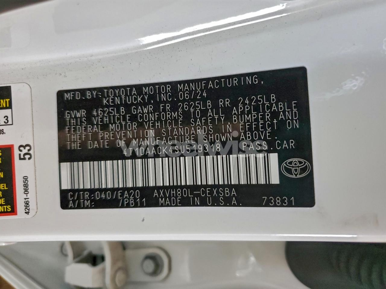 Photo 13 of 2025 TOYOTA CAMRY XSE (VIN 4T1DAACK4SU519318)