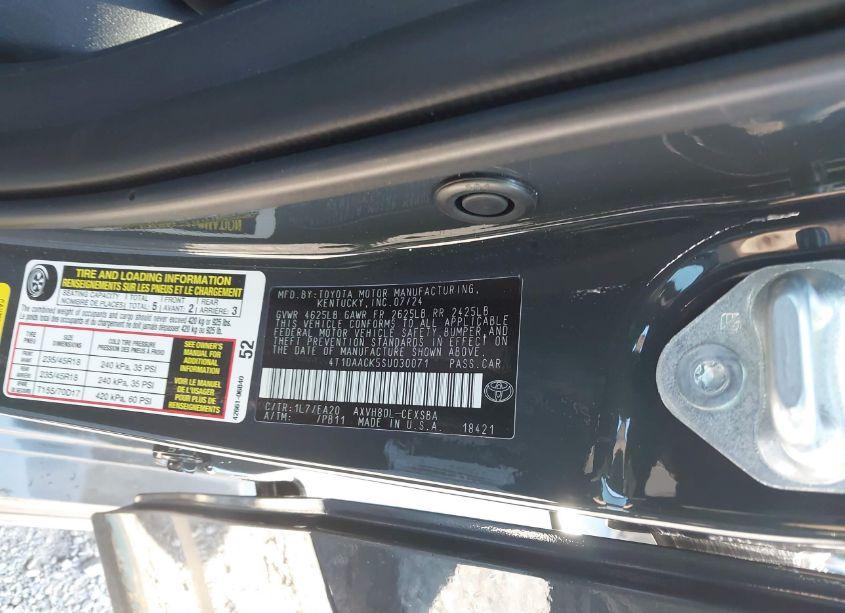 Photo 9 of 2025 Toyota Camry SE (VIN 4T1DAACK5SU030071)