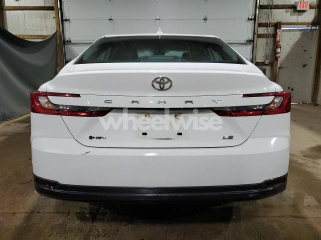 Photo 8 of 2025 TOYOTA CAMRY XSE (VIN 4T1DAACK6SU001209)