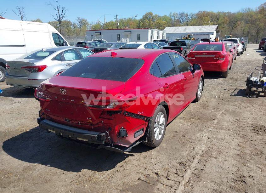 Photo 4 of 2025 Toyota Camry LE (VIN 4T1DAACK6SU031469)