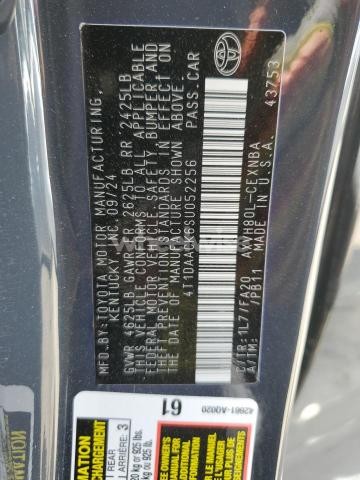 Photo 4 of 2025 TOYOTA CAMRY XSE N/A (VIN 4T1DAACK6SU052256)