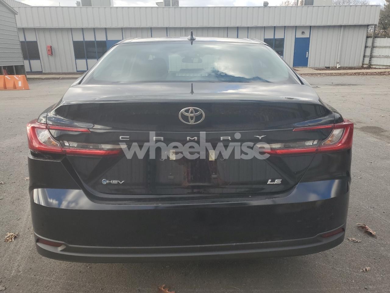 Photo 6 of 2025 TOYOTA CAMRY XSE (VIN 4T1DAACK6SU602006)