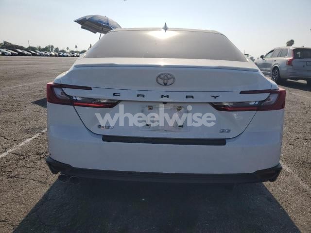 Photo 2 of 2025 TOYOTA CAMRY XSE (VIN 4T1DAACK7SU004958)