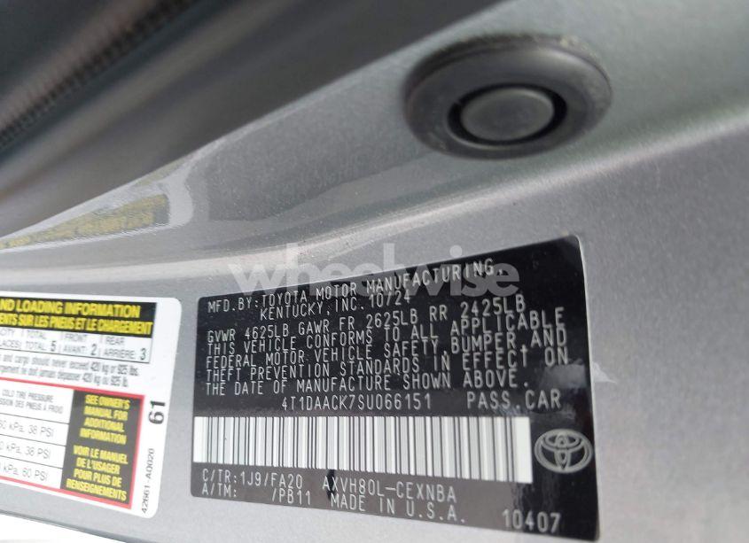 Photo 9 of 2025 Toyota Camry LE (VIN 4T1DAACK7SU066151)