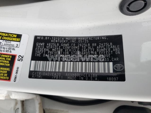 Photo 10 of 2025 TOYOTA CAMRY XSE (VIN 4T1DAACK7SU158330)