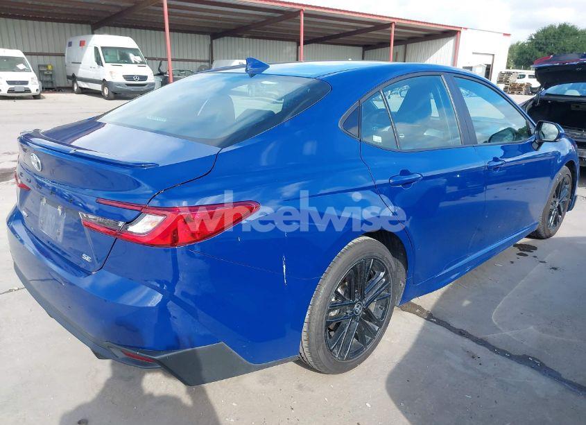 Photo 4 of 2025 Toyota Camry SE (VIN 4T1DAACK8SU024989)