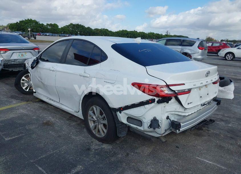 Photo 3 of 2025 Toyota Camry LE (VIN 4T1DAACK8SU501758)