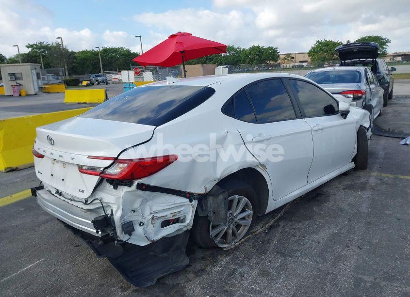 Photo 4 of 2025 Toyota Camry LE (VIN 4T1DAACK8SU501758)