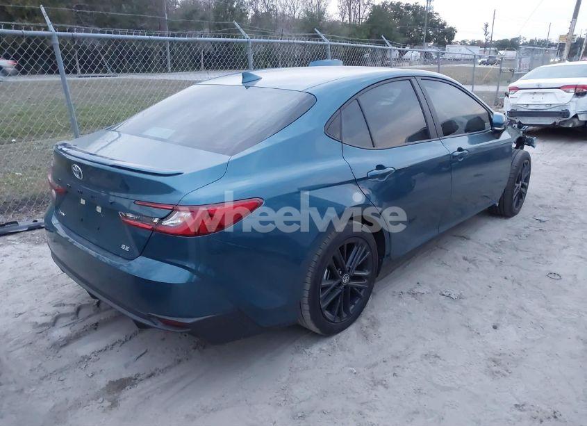 Photo 4 of 2025 Toyota Camry SE (VIN 4T1DAACK8SU547753)