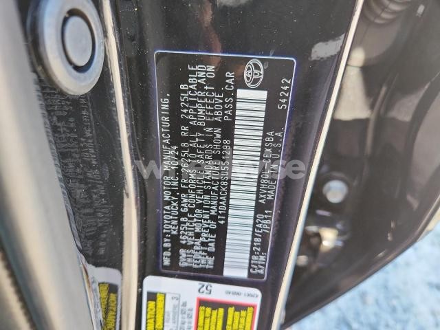 Photo 5 of 2025 TOYOTA CAMRY XSE N/A (VIN 4T1DAACK8SU551298)