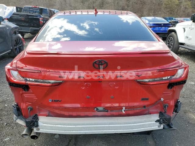 Photo 8 of 2025 TOYOTA CAMRY XSE (VIN 4T1DAACK9SU001561)