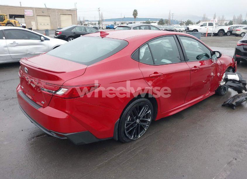 Photo 4 of 2025 Toyota Camry SE (VIN 4T1DAACK9SU002631)