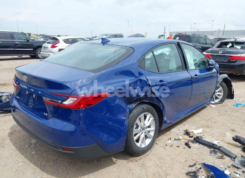 Photo 4 of 2025 Toyota Camry XSE/XLE/LE/SE (VIN 4T1DAACK9SU150858)