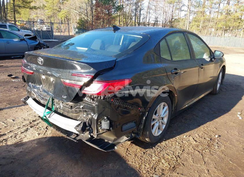 Photo 4 of 2025 Toyota Camry LE (VIN 4T1DAACK9SU526197)