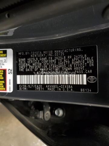 Photo 3 of 2025 TOYOTA CAMRY XSE (VIN 4T1DAACK9SU587582)