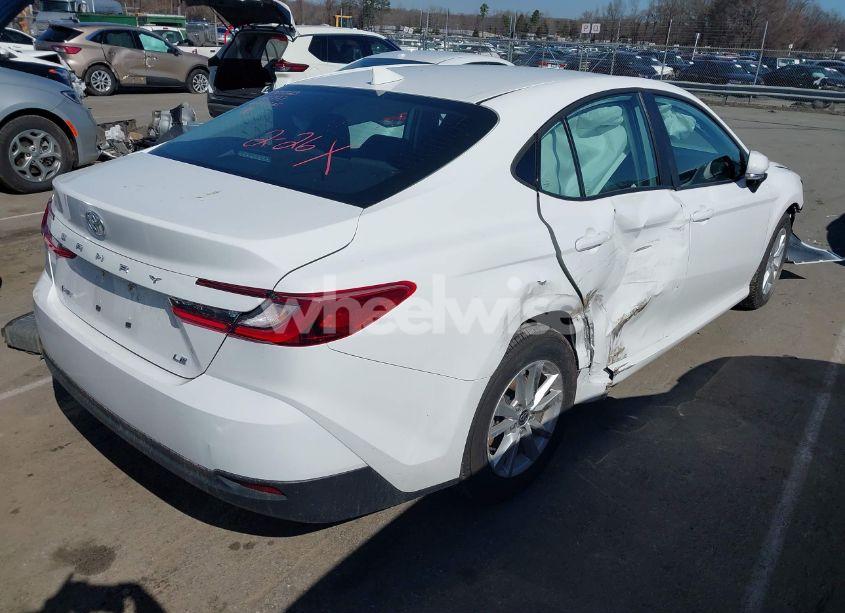 Photo 4 of 2025 Toyota Camry LE (VIN 4T1DAACKXSU005523)