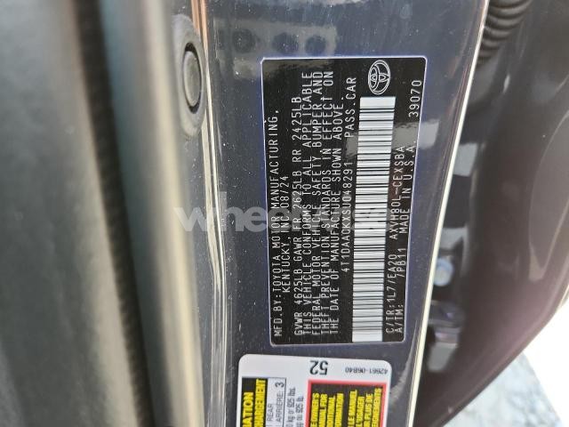 Photo 11 of 2025 TOYOTA CAMRY XSE N/A (VIN 4T1DAACKXSU048291)
