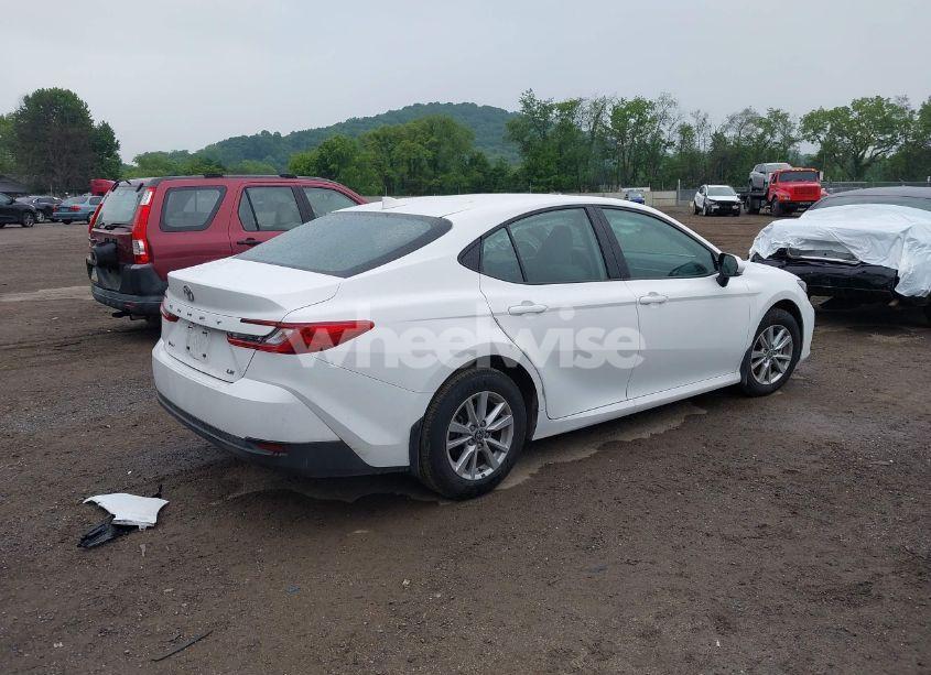 Photo 4 of 2025 Toyota Camry LE (VIN 4T1DAACKXSU587395)