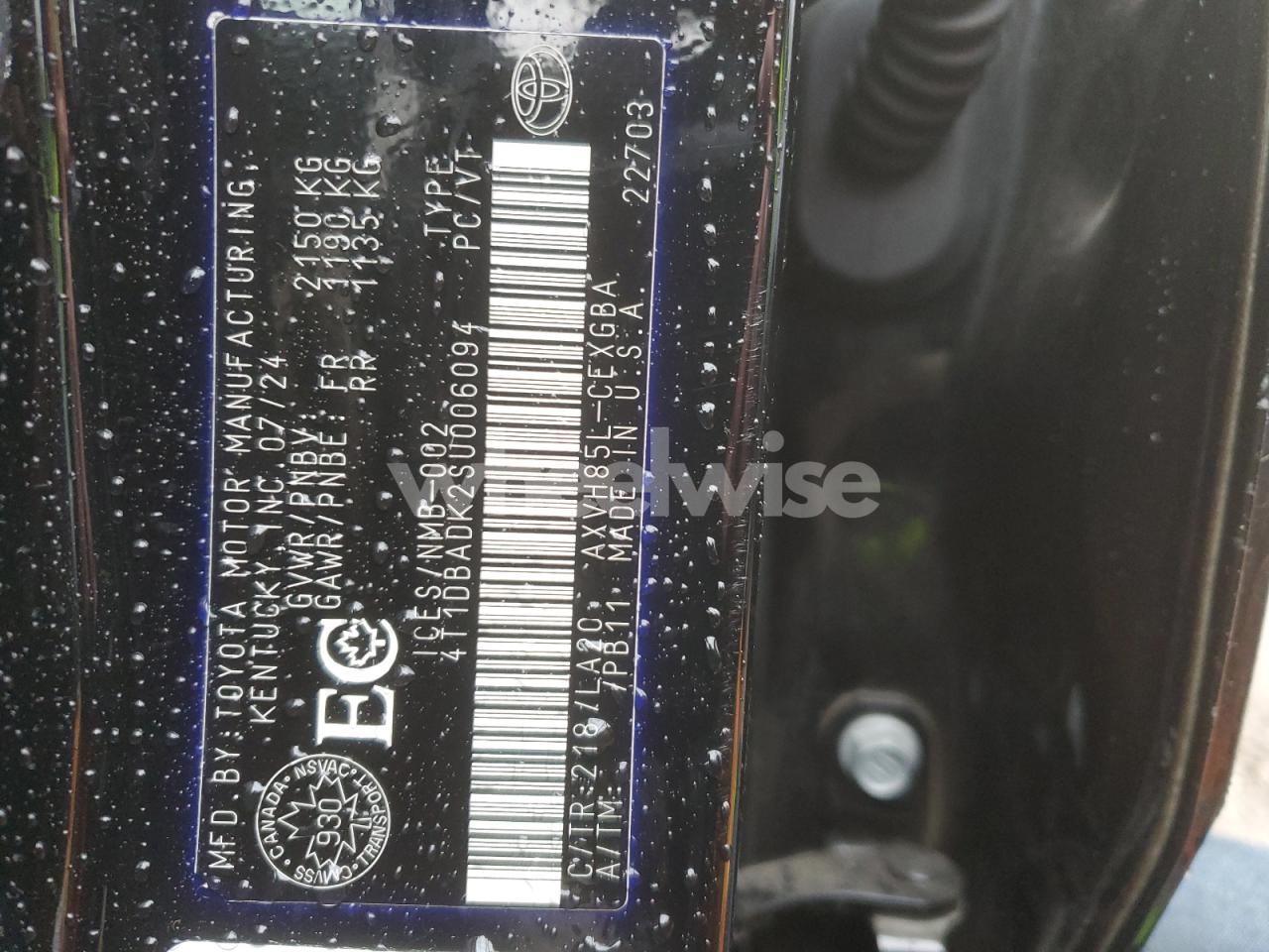 Photo 13 of 2025 TOYOTA CAMRY XSE (VIN 4T1DBADK2SU006094)