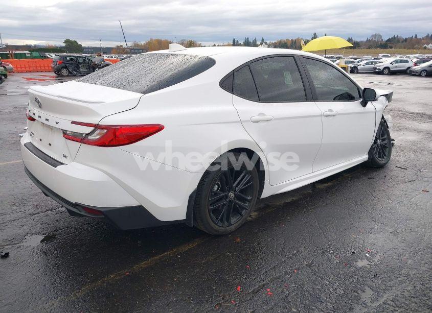 Photo 4 of 2025 Toyota Camry SE (VIN 4T1DBADK3SU006380)