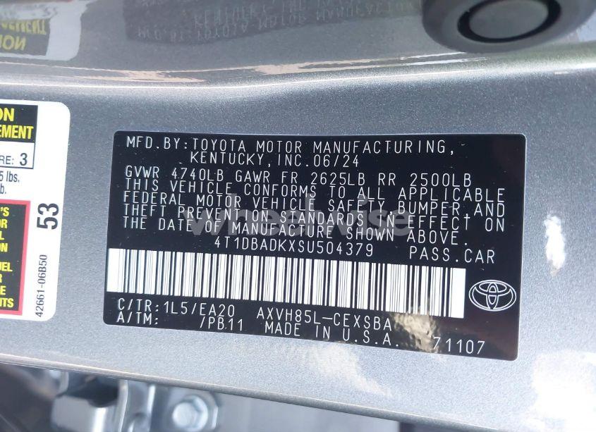 Photo 9 of 2025 Toyota Camry SE (VIN 4T1DBADKXSU504379)