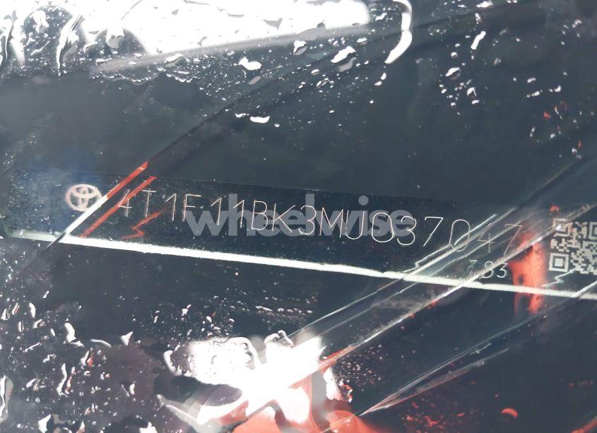 Photo 17 of 2021 Toyota Camry XLE AWD (VIN 4T1F11BK3MU037047)