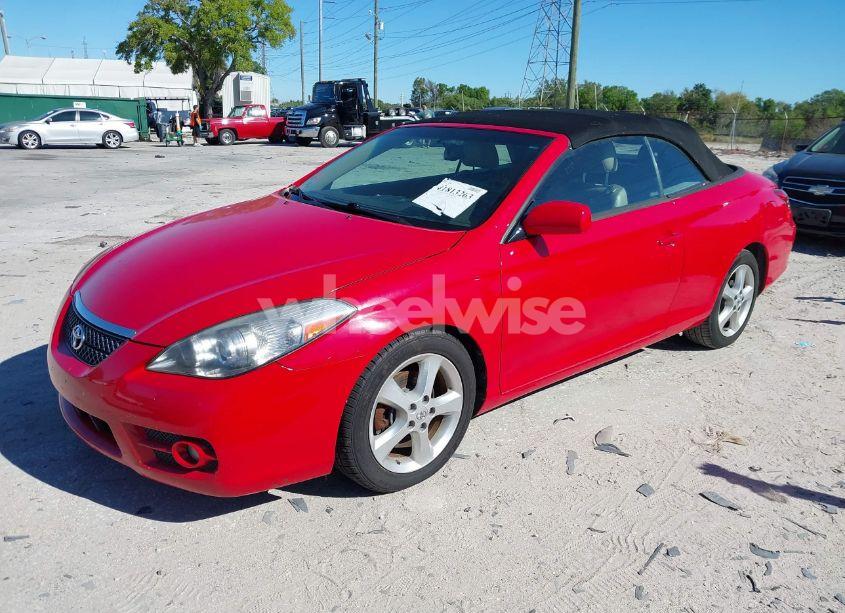 Photo 2 of 2007 Toyota Camry SOLARA SLE (VIN 4T1FA38P07U131101)