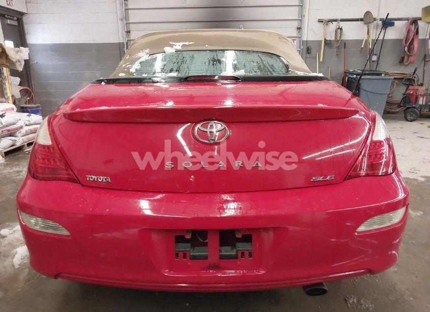 Photo 16 of 2008 Toyota Camry SOLARA SLE (VIN 4T1FA38P08U156856)