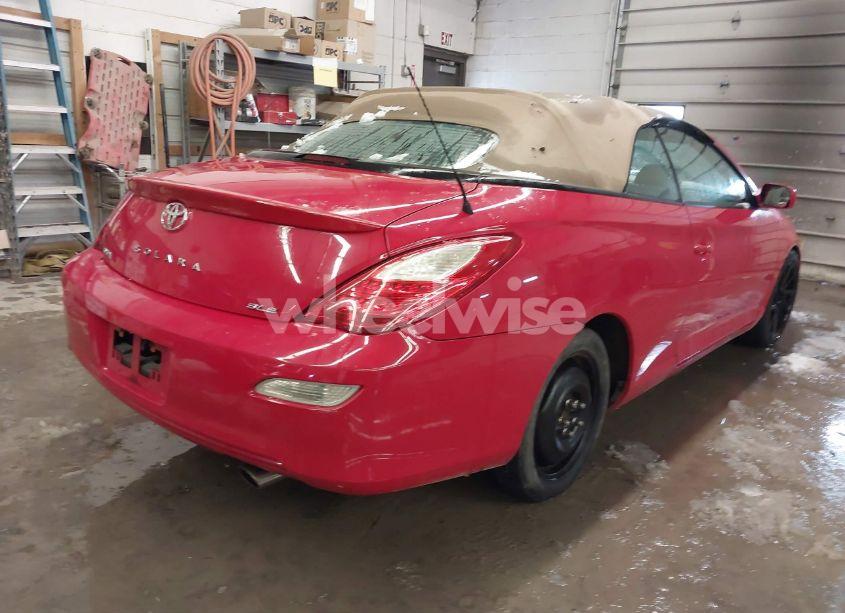 Photo 4 of 2008 Toyota Camry SOLARA SLE (VIN 4T1FA38P08U156856)