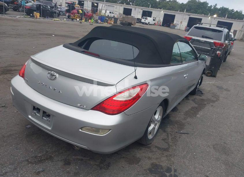 Photo 4 of 2007 Toyota Camry SOLARA SLE (VIN 4T1FA38P27U128457)