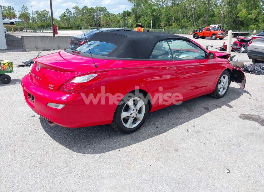 Photo 4 of 2008 Toyota Camry SOLARA SLE (VIN 4T1FA38P28U149150)