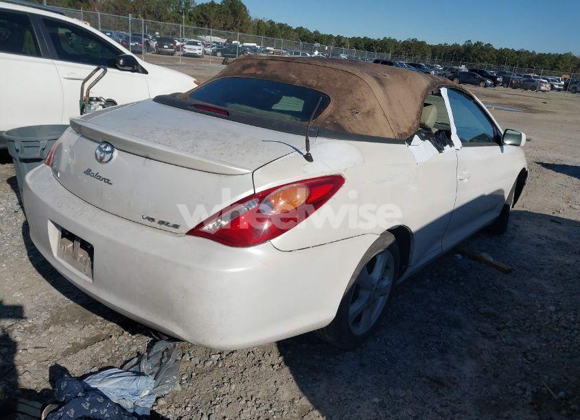 Photo 4 of 2005 Toyota Camry SOLARA SLE (VIN 4T1FA38P35U055323)