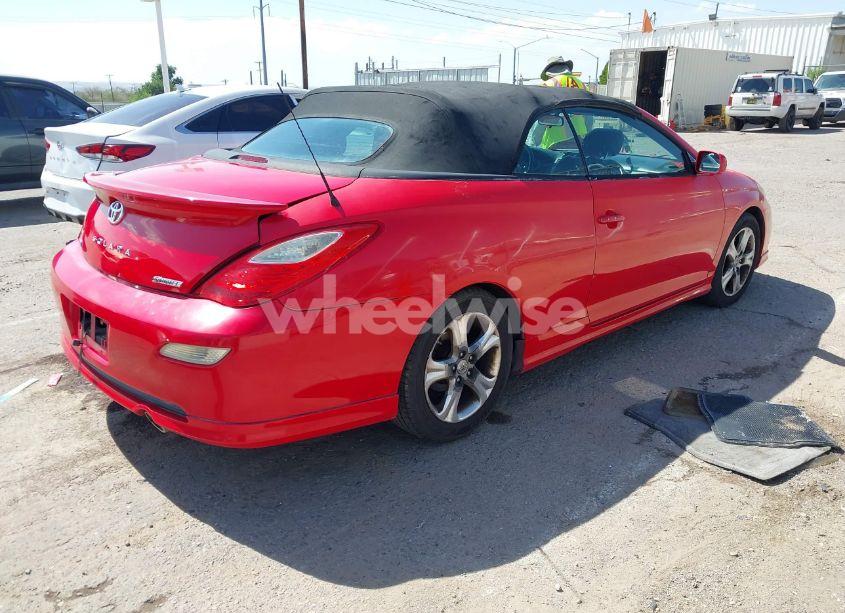 Photo 4 of 2007 Toyota Camry SOLARA SPORT (VIN 4T1FA38P37U114292)