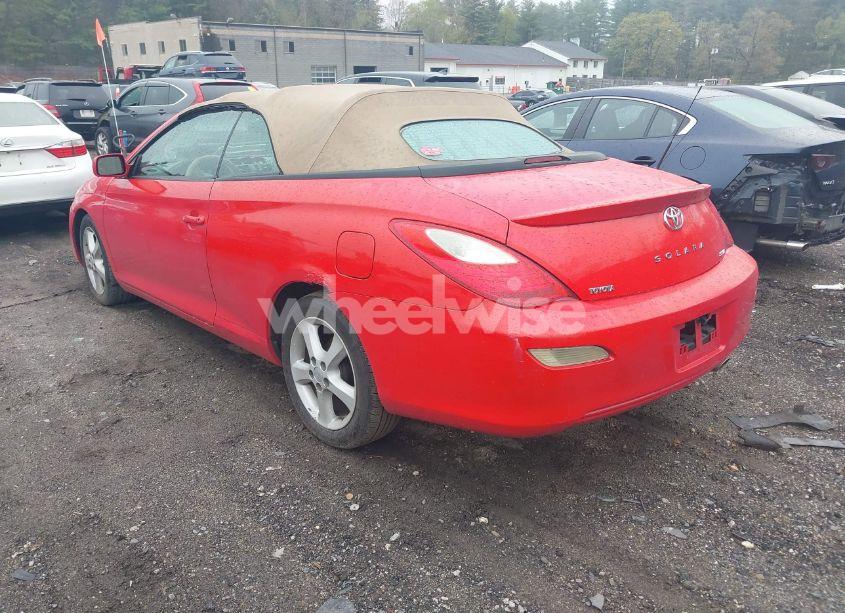 Photo 3 of 2007 Toyota Camry SOLARA SLE (VIN 4T1FA38P37U118309)