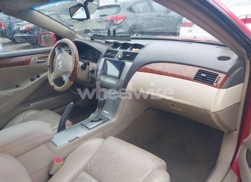 Photo 5 of 2007 Toyota Camry SOLARA SLE (VIN 4T1FA38P37U118309)