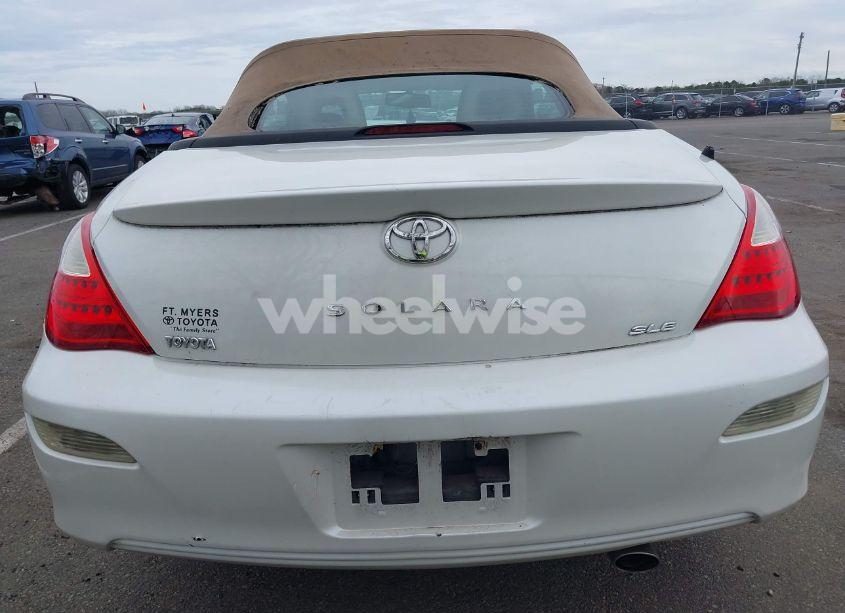 Photo 16 of 2007 Toyota Camry SOLARA SLE (VIN 4T1FA38P37U127804)