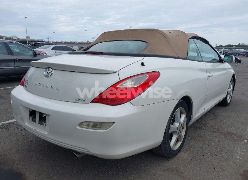 Photo 4 of 2007 Toyota Camry SOLARA SLE (VIN 4T1FA38P37U127804)