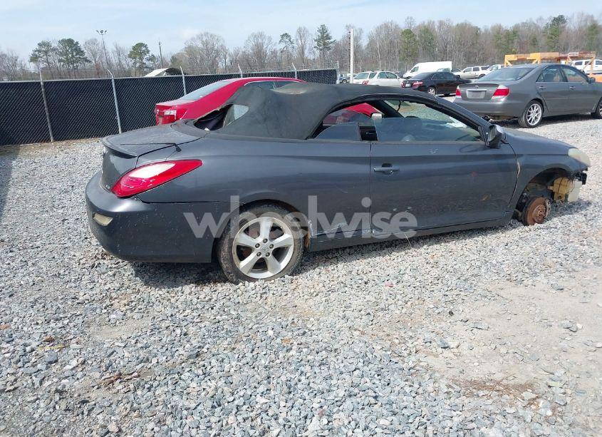 Photo 4 of 2007 Toyota Camry SOLARA SLE (VIN 4T1FA38P37U128774)
