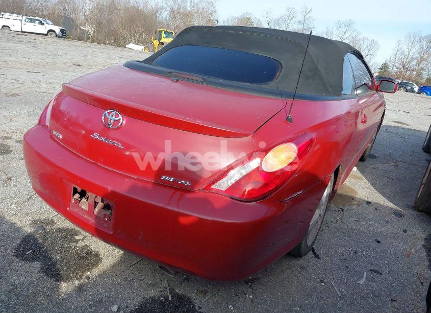 Photo 4 of 2005 Toyota Camry SOLARA SE (VIN 4T1FA38P45U058070)