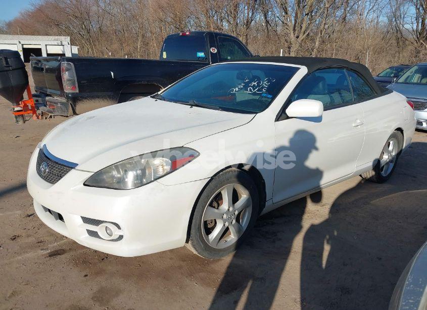 Photo 2 of 2007 Toyota Camry SOLARA SLE (VIN 4T1FA38P47U109389)