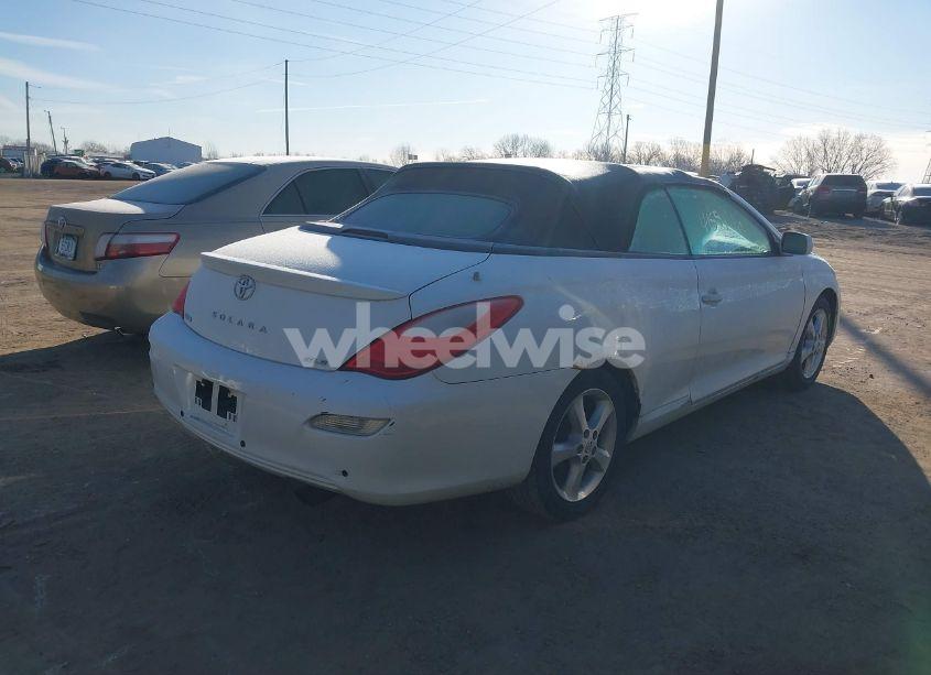 Photo 4 of 2007 Toyota Camry SOLARA SLE (VIN 4T1FA38P47U109389)