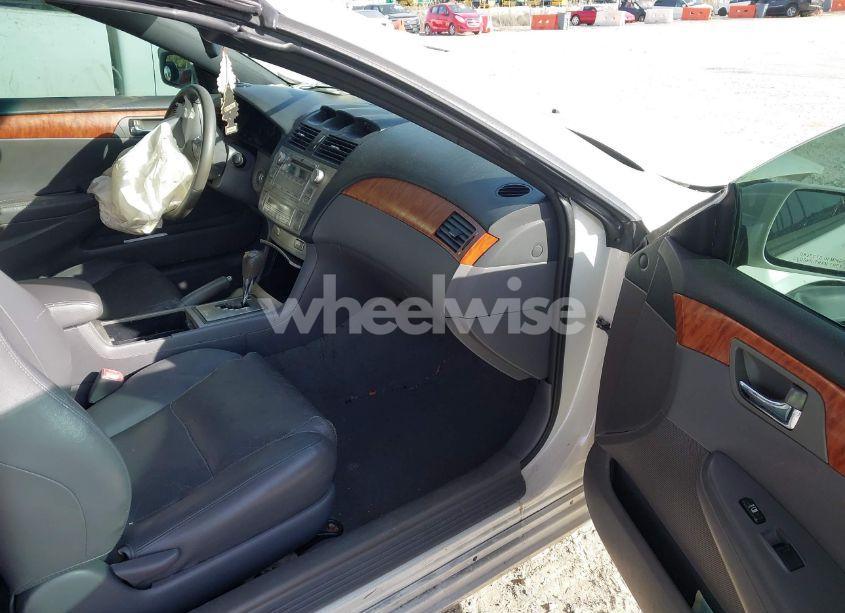 Photo 5 of 2008 Toyota Camry SOLARA SLE (VIN 4T1FA38P48U140790)