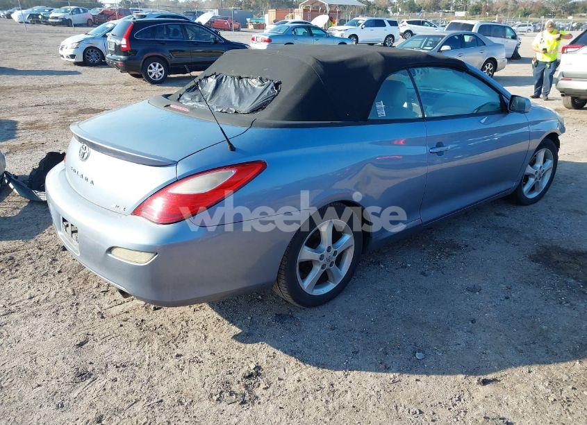 Photo 4 of 2007 Toyota Camry SOLARA SLE (VIN 4T1FA38P67U128249)
